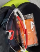 自用高特OUTDO 变色运动眼镜，鼻托可调，舒适防滑，环抱式