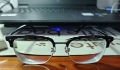蔡司近视眼镜男款斯文半框度数散光防蓝光变色 眼镜度数为：右眼
